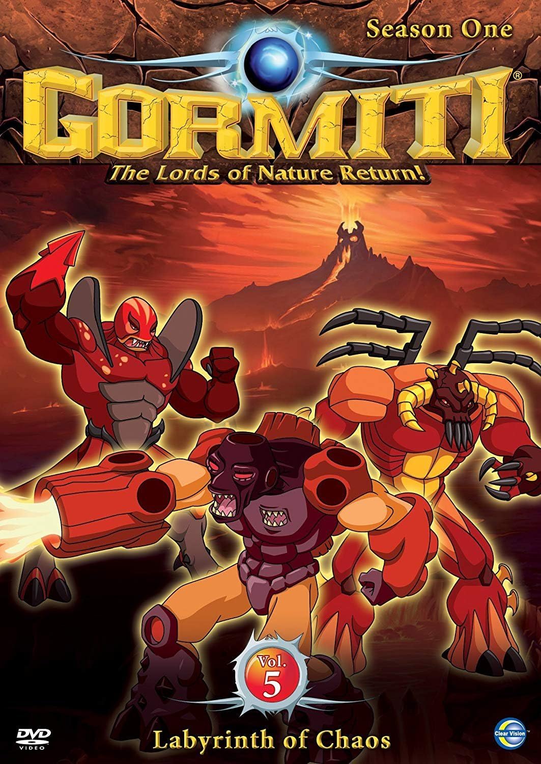 Gormiti Season 1 Volume 5 - Labyrnth Of Chaos [DVD]