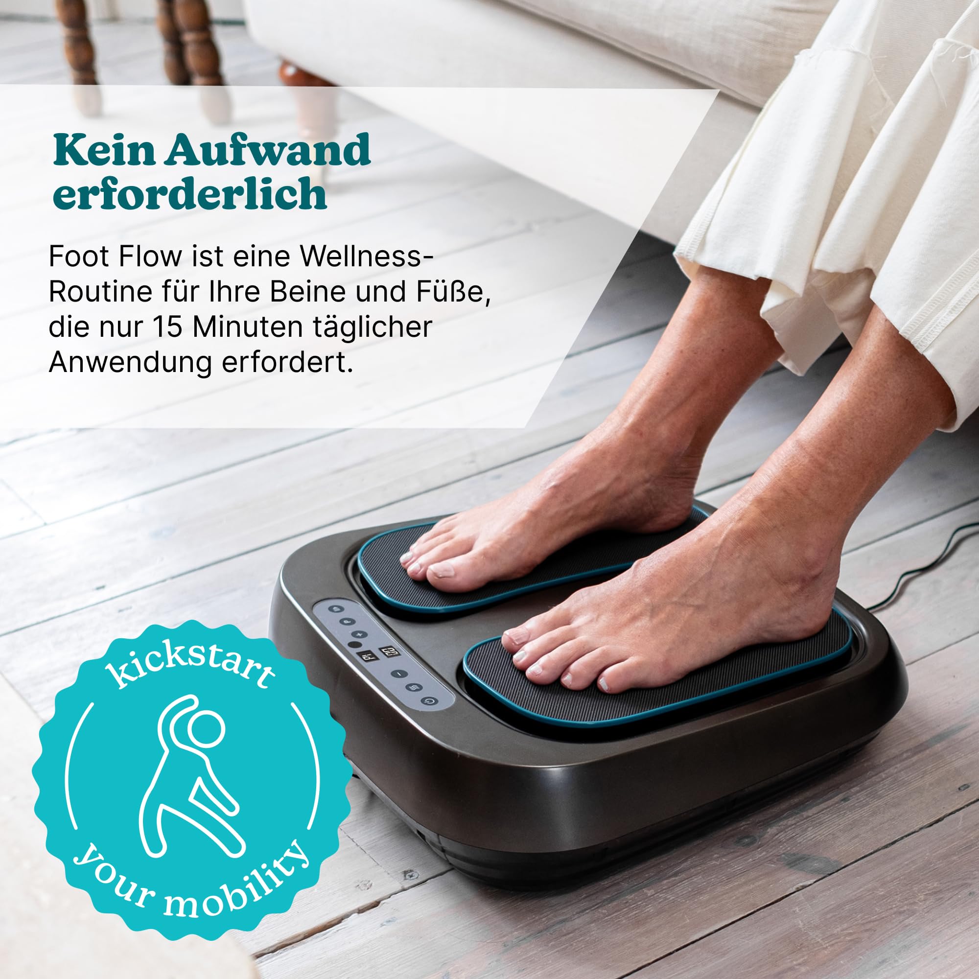 Homedics Foot Flow Mobility Booster Vibrationsmassagegerät