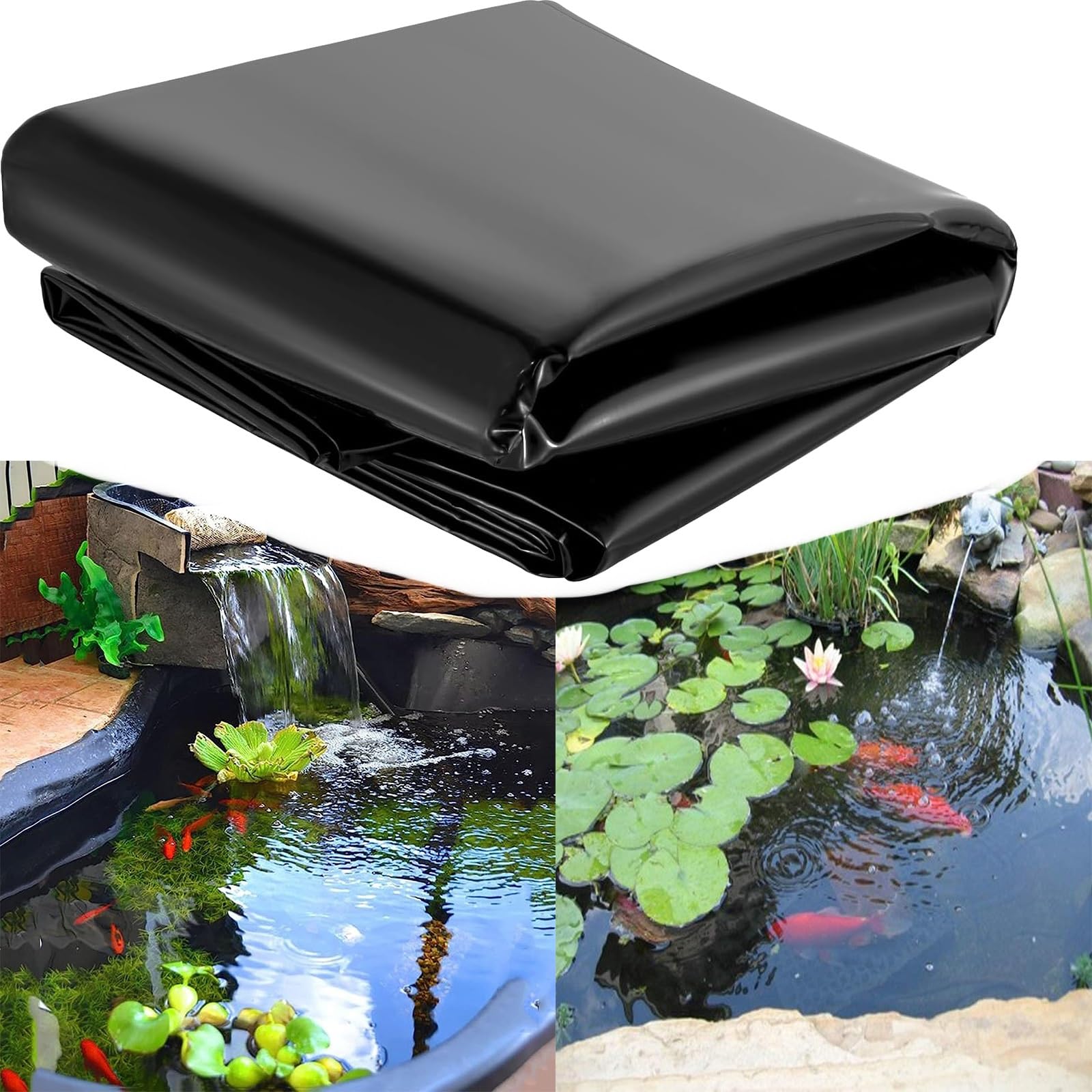 Memb UV-Resint de 5 mm para Po, fuentes y cascadas, fácil de cortar e insertar, 6 x 4 m, perfecto para agua al aire libre