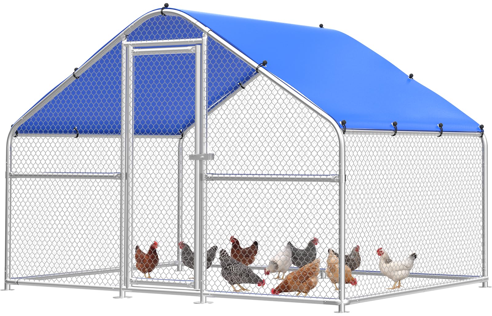 Sino Luban Large Metal Chicken Coop Run