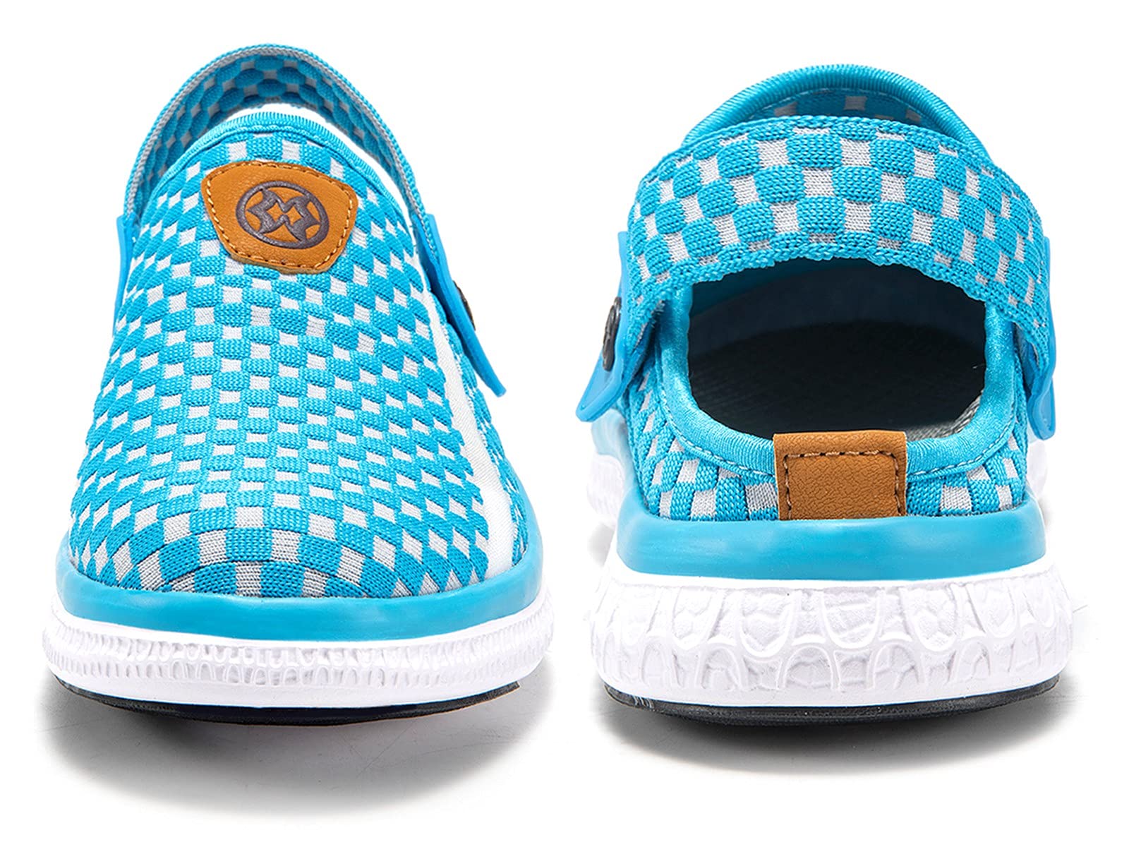 Zoccoli Sabot Uomo Donna Spiaggia Giardino Pantofole Maglia Traspirante Clogs Scarpe da Mare Estate Sandali Antiscivolo Piatto Ciabatte