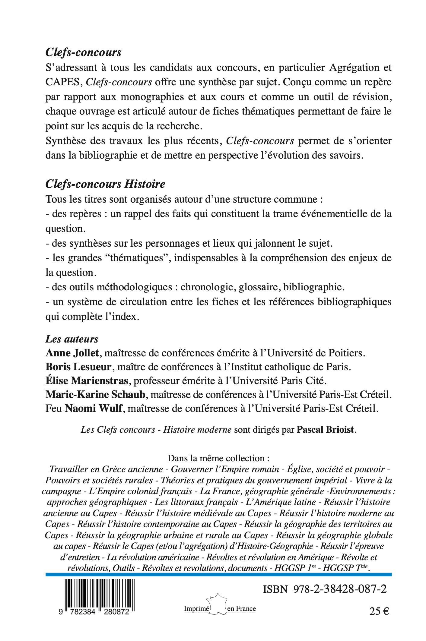 L'âge des révolutions: États-Unis, France, Saint-Domingue, Irlande, Pays-Bas autrichiens et Provinces-Unies (1770-1804)