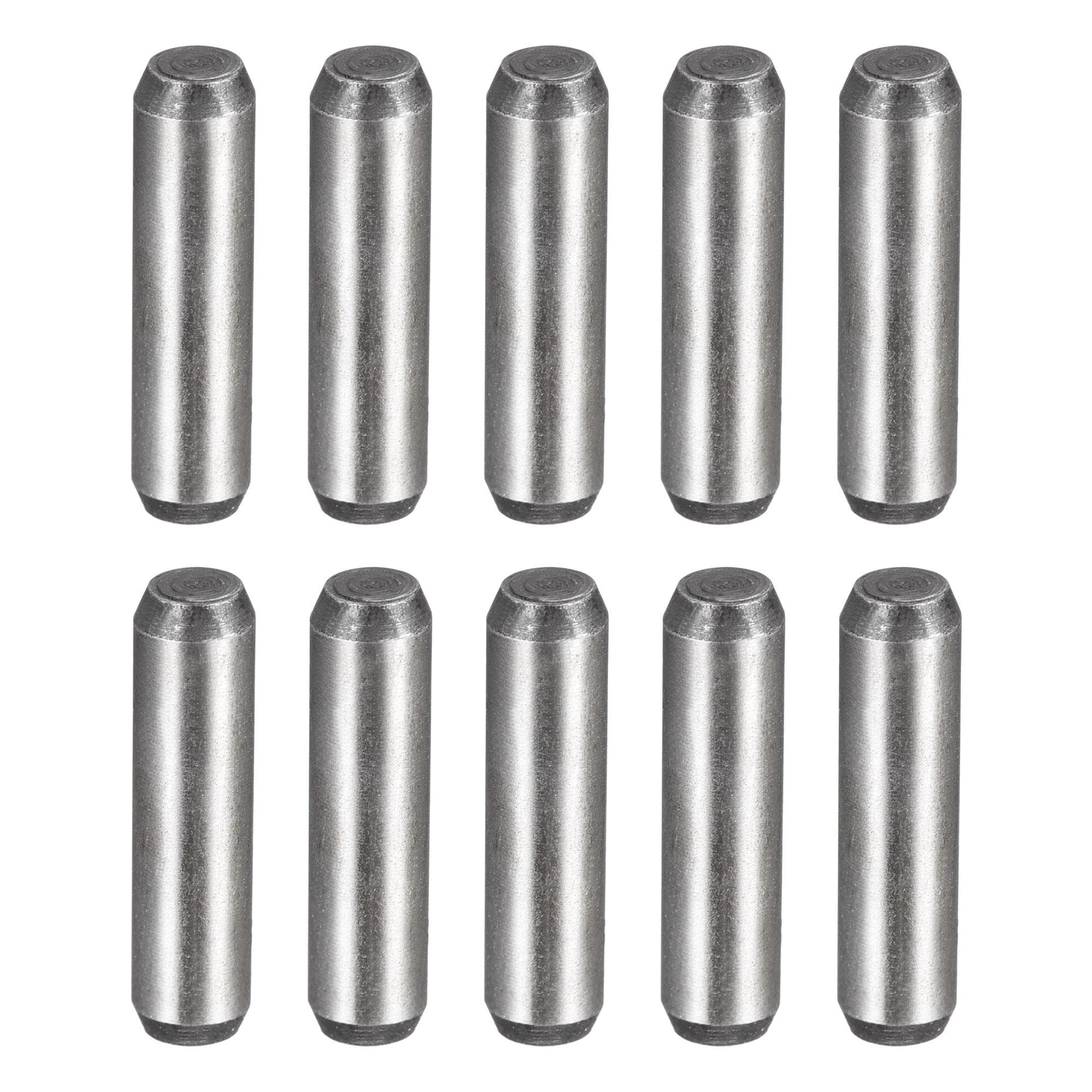 uxcell 3/16-Inch x 3/4-Inch Dowel Pins, Heat Treated Alloy Steel for Extra Hardness, Bright Finish and Accurate Alignment 10pcs