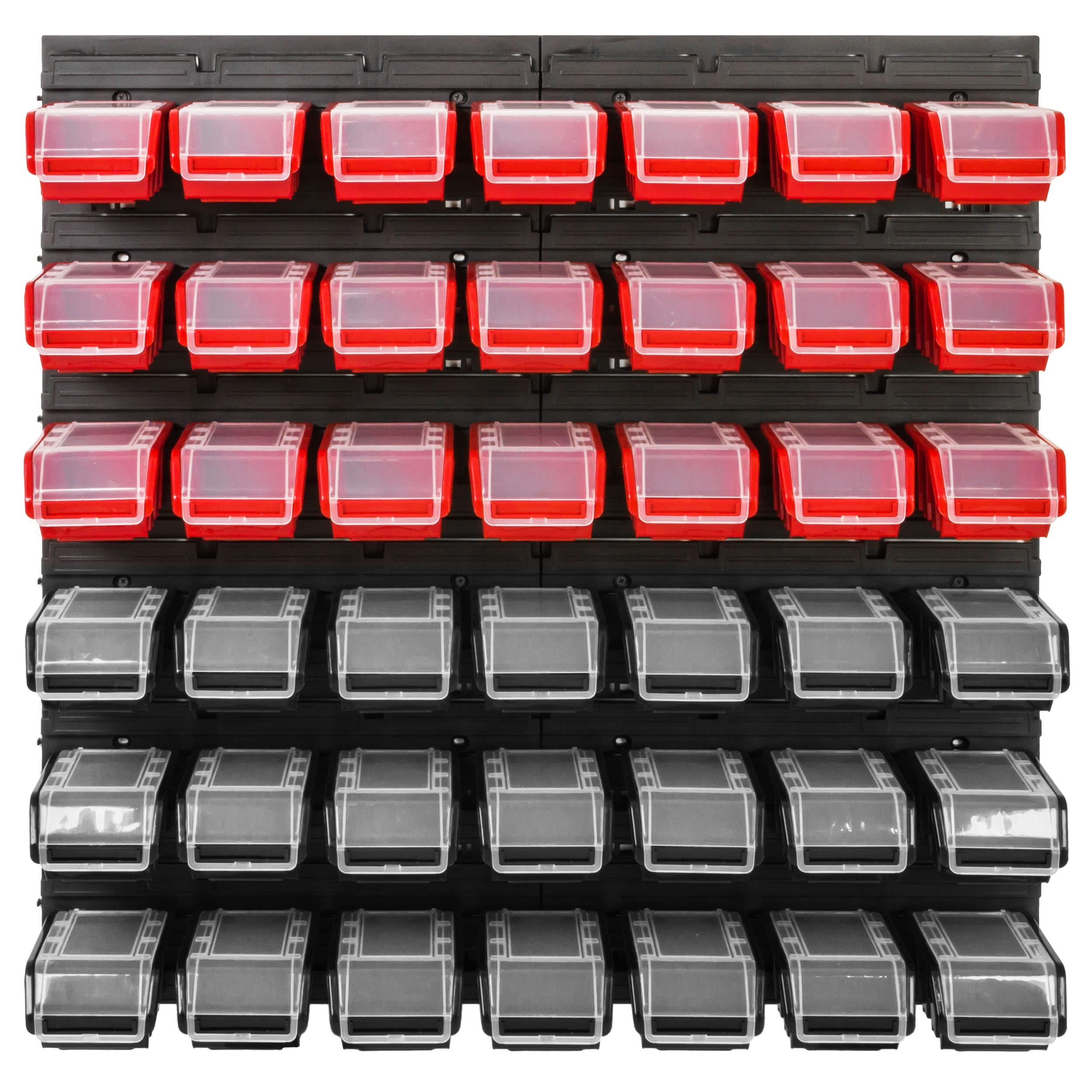 KADAX Pannello Portautensili Da Parete 156x78 Cm 135 Scatole Da Officina Per Garage 83764669 - Foto 6