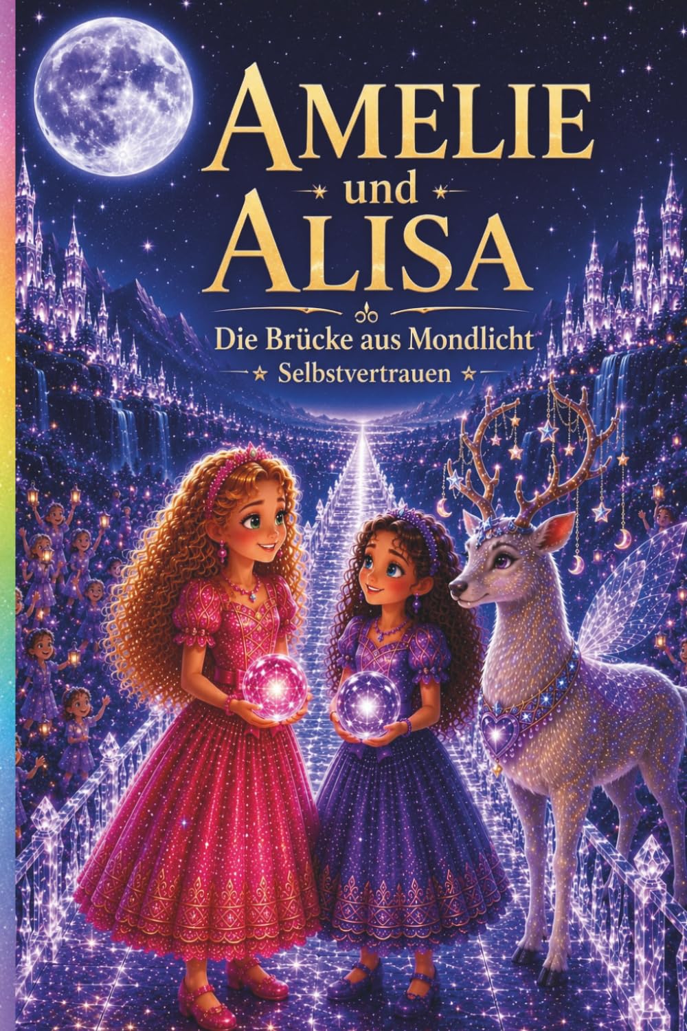 Amelie und Alisa die Brücke aus Mondlicht: Ein Abenteuer über Selbstvertrauen