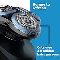 Vista 2 de Philips Norelco Cabezales de afeitar originales SH60/72 compatibles con Norelco Shaver Series 6000