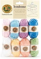 Vista 10 de Lion Brand Yarn Paquete de hilo BonBons Brights