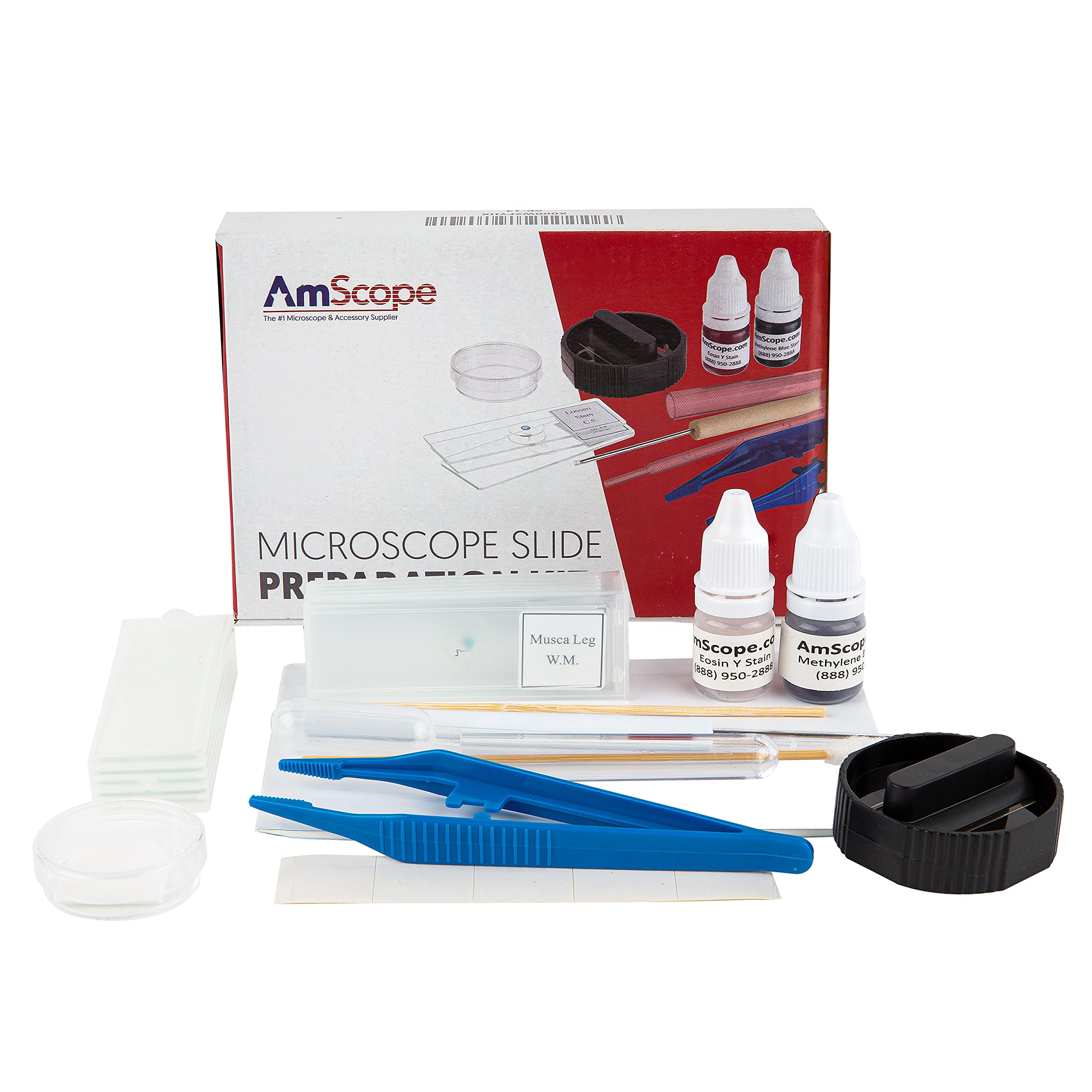 Buy Am SP14 Micro Slide Preparation Kit Including Stains Online at