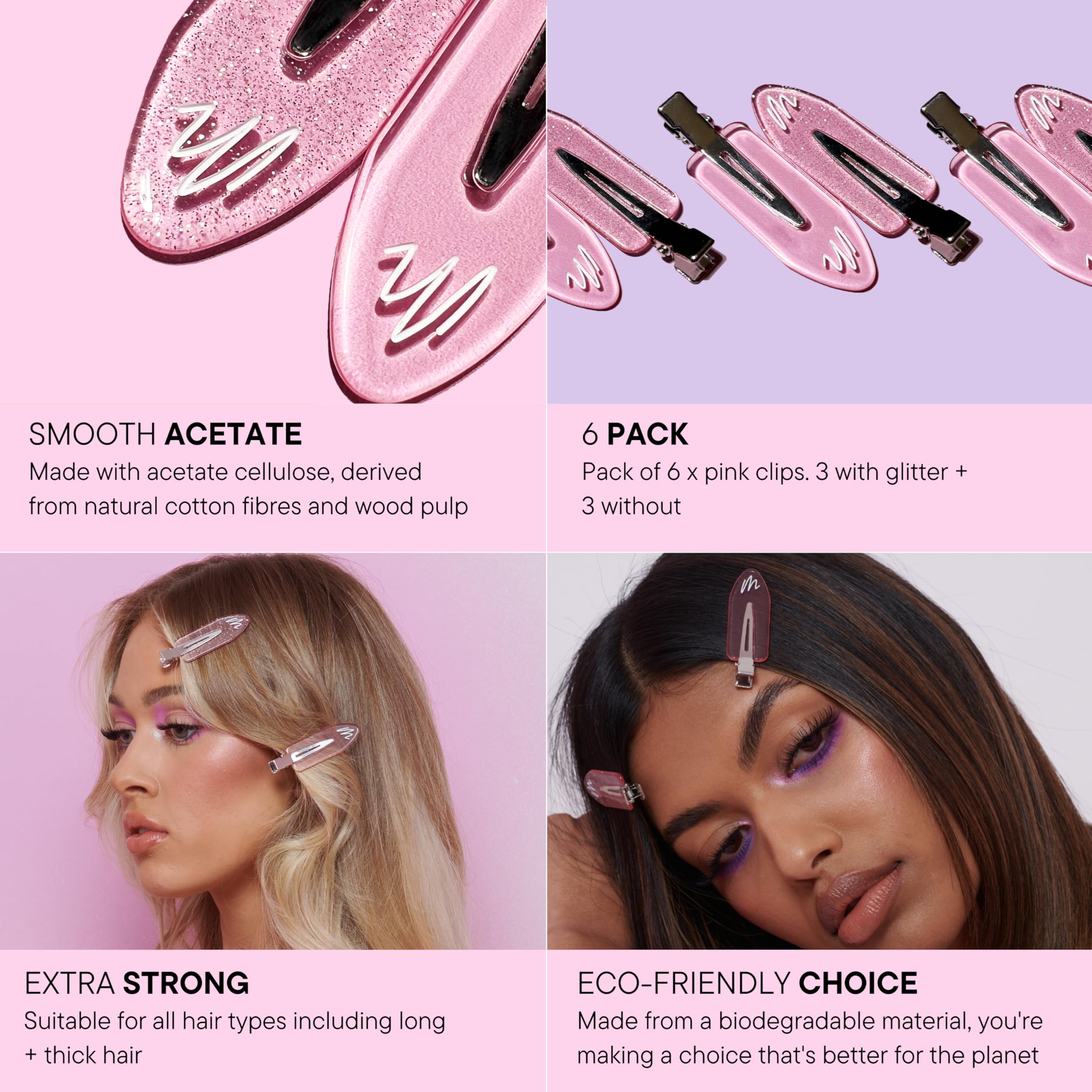 Mermade Hair Klipsy bez zagnieceń I profesjonalna stylizacja spinki do włosów I Perfect Curls Waves I Salon Jakość I Pomysł na prezent
