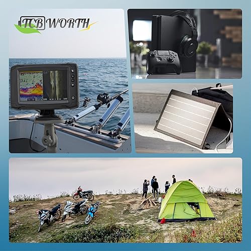 Miniatura 5 de Batería de litio de 12 V de 12 Ah, batería LiFePO4 de ciclo profundo, BMS de 12 A con protección a baja temperatura, perfecta para RV, sistema