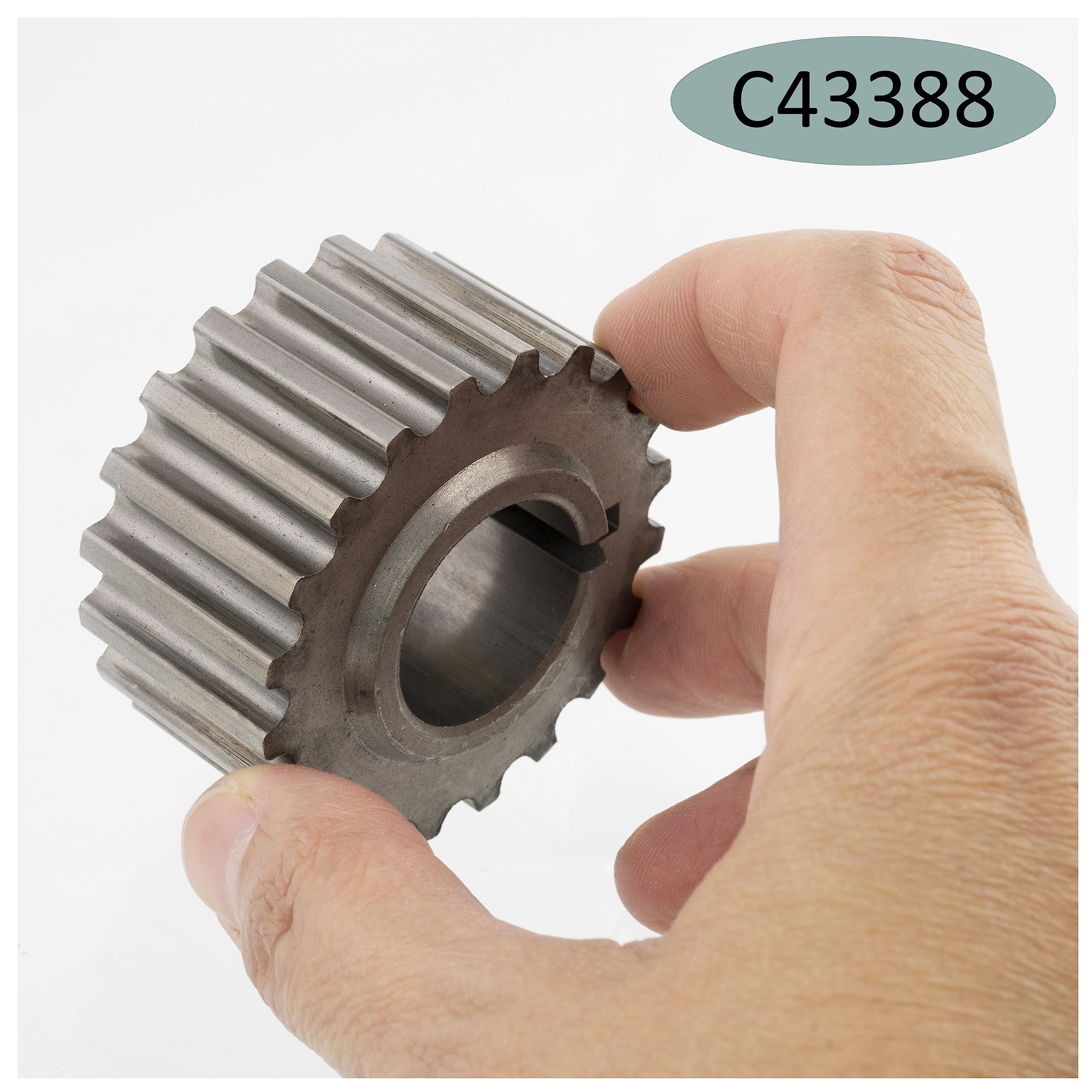 AERZETIX - C43388 - Pignon de vilebrequin - compatible avec numéros ОЕ 8200029646, 8200313627, 8200371496