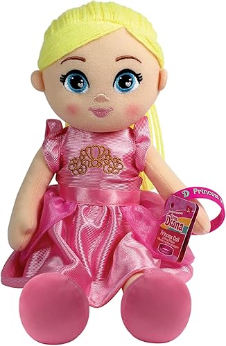 Miniatura 4 de Love Diana - Muñeca de princesa rosa, felpa, 15 pulgadas