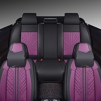 Vista 10 de GXT Bench Seat Cover, Premium Faux Leather Bench Seat Covers for Trucks - Universal Fit for Most Sedans SUV Pick-up Truck, Durable for Long Lasting