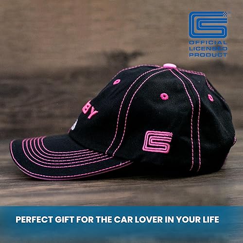 Miniatura 3 de Shelby Super Snake Black con gorro rosa para mujer Producto oficial Shelby Ajustable, talla única, Rosado