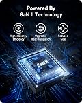 Anker 100W USB C Bloc chargeur (GaN II), 3 Chargeur mural compact rapide de port pour MacBook, Dell XPS, iPad Pro, Galaxy S24, iPhone 17/16/15 et plus Series