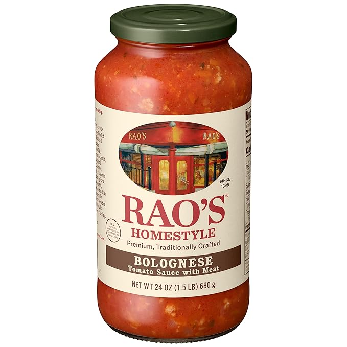 Rao's Homemade Bolognese Sauce 24 oz, Tomato Sauce, All Purpose,
