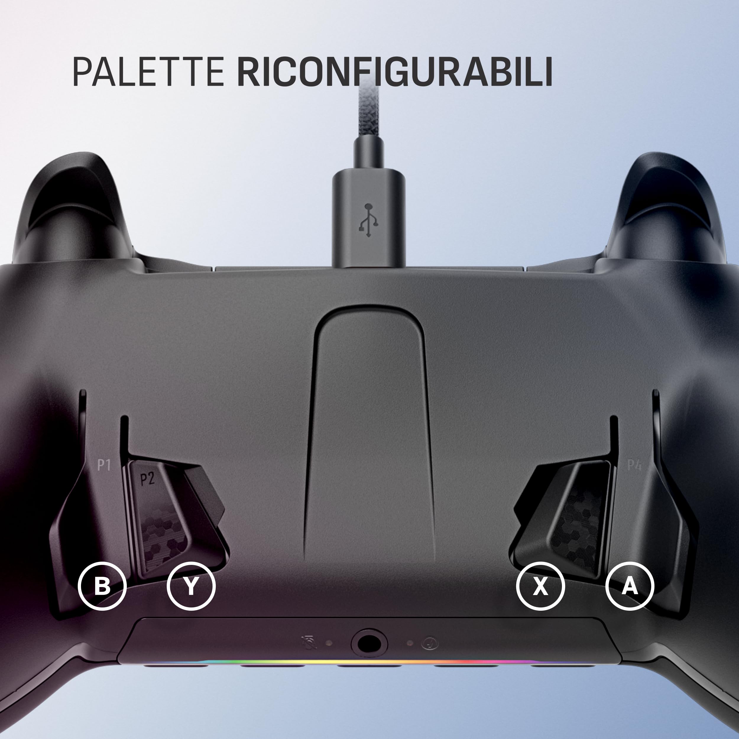 SCUF ENVISION V2 (2025) Controller di gioco cablato per PC – Nero | Thumbstick anti-drift, Cinque tasti G staccabili, Paddle posteriori staccabili