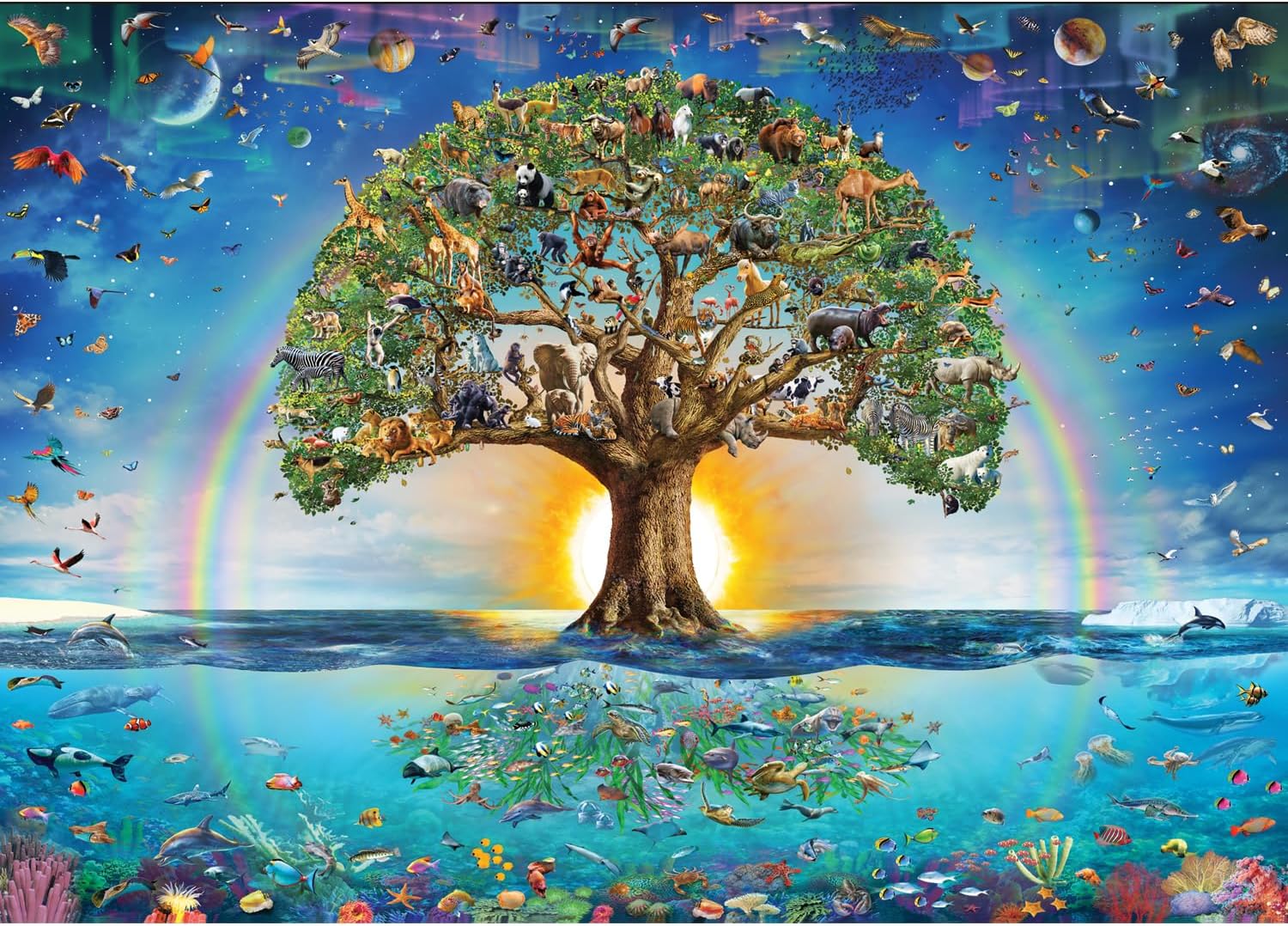 Anatolian Puzzle - Tree of Life, 3000 Piece Jigsaw Puzzle, #4927