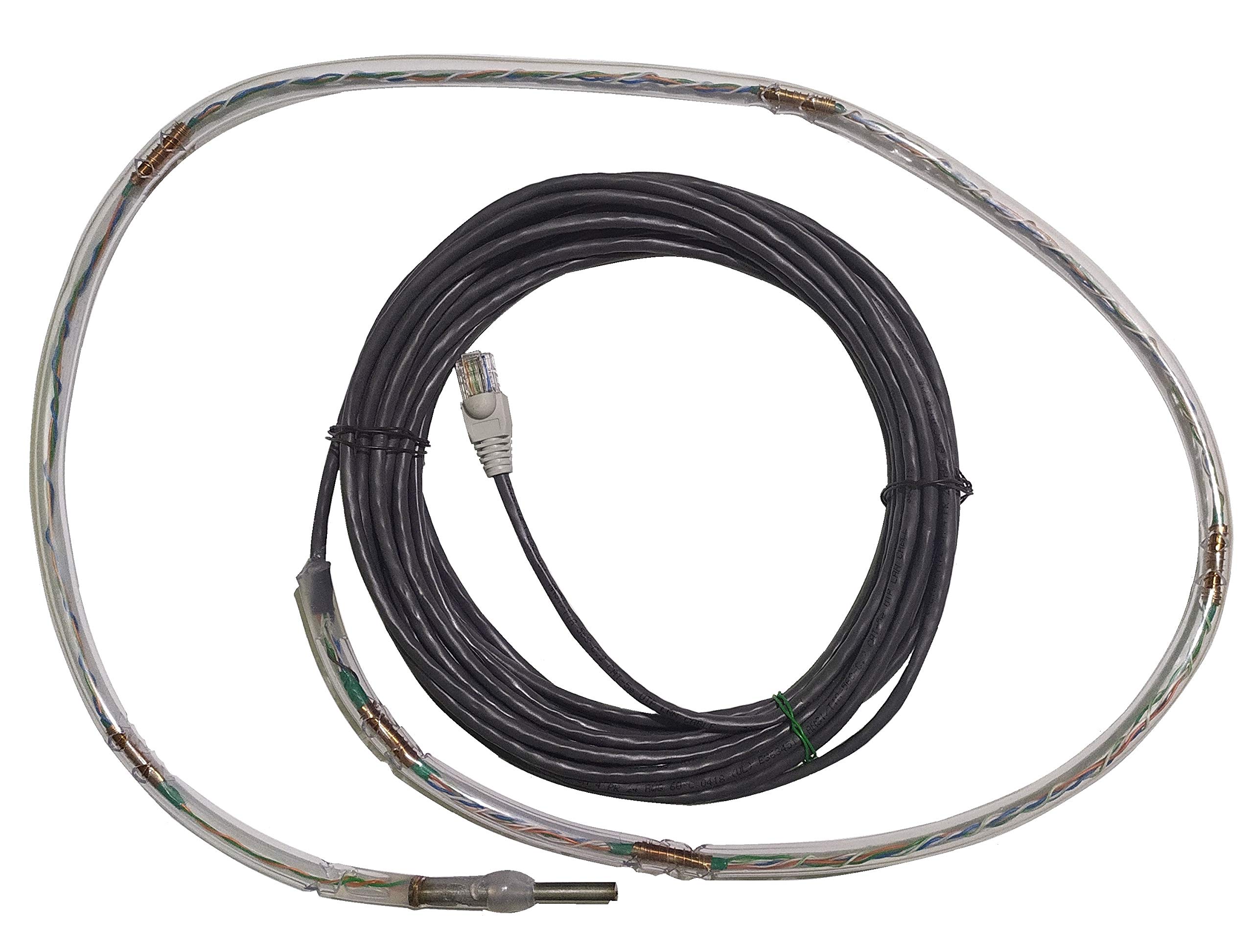 KhanMart Plastic 7 Level Sensor Cable (Grey, Length 10 Meter,Height 42 Inches)
