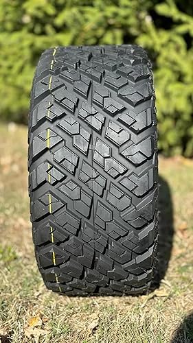 Vista 91 de Juego de 4 ruedas y neumáticos para carrito de golf Phantom en negro brillante de 14 pulgadas, neumáticos todoterreno de 23x10-14, certificación 14