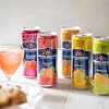 Sanpellegrino Italian Sparkling Drink, Melglora Noa Lancha Pomegranate & Orange, 11.2 fl oz 330 ml x 4 Bottles 15% Fruit Juice, Micro Carbonate