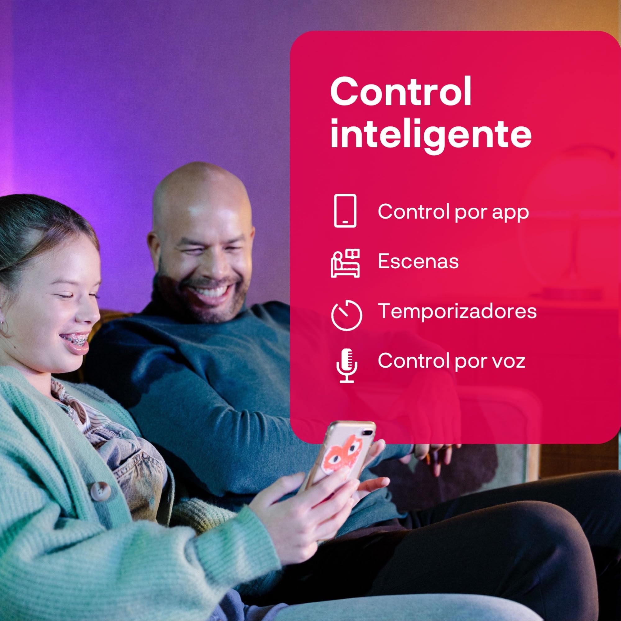 innr Lámpara Techo Inteligente 42cm, Zigbee, Funciona con Hue* y Alexa (Requiere Puente), Luz LED Blanca y Colores, RGB, Plafon LED Salon Regulables, 3100 Lúmenes