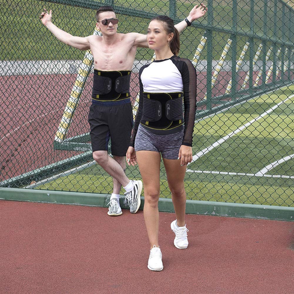 Ceinture Soutien Lombaire, pour Hommes Femmes Sport & Travail Bas du Dos Douleur Le Soulagement,Respirant Soutien Décompression (Taille : XL)