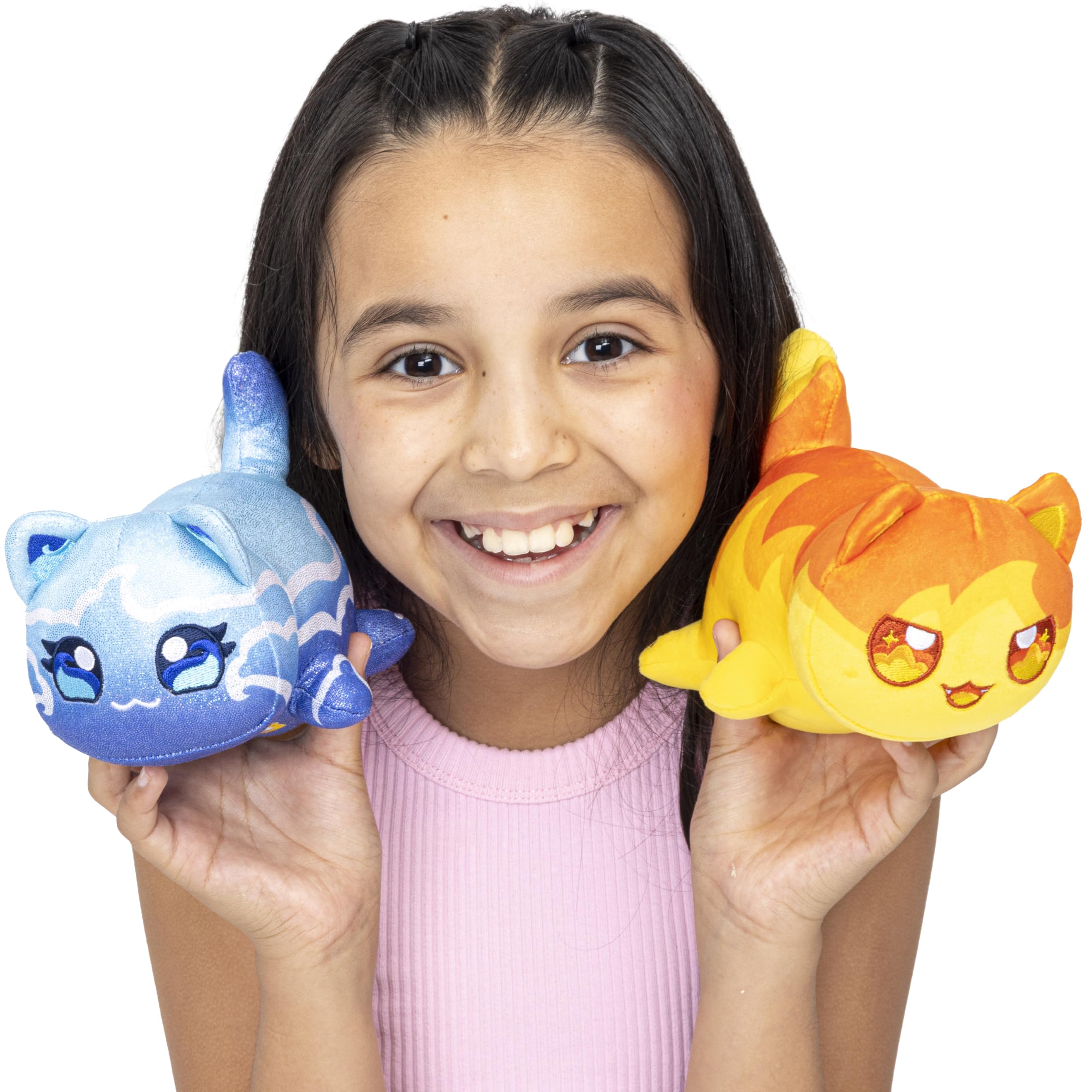 Aphmau MeeMeow Mystery Plush 15.2 cm – seria 8, kanał gier YouTube Minecraft, Blind Box, 1 z 8 możliwych, zabawny element MeeMeows inspirowany Minecraftem, oficjalny produkt