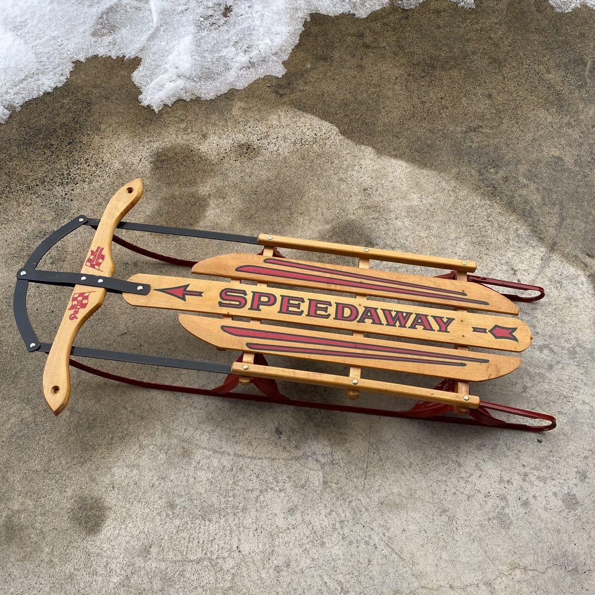 Amazon.co.jp: SPEEDAWAY ソリ レトロ物 デッドストック品 一点物 送料