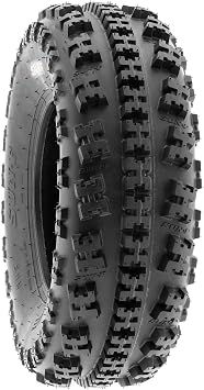 SunF 21x7-10 ATV UTV Knobby Tire 21x7x10 Sport Race 6 PR A027 - PAIR of 2