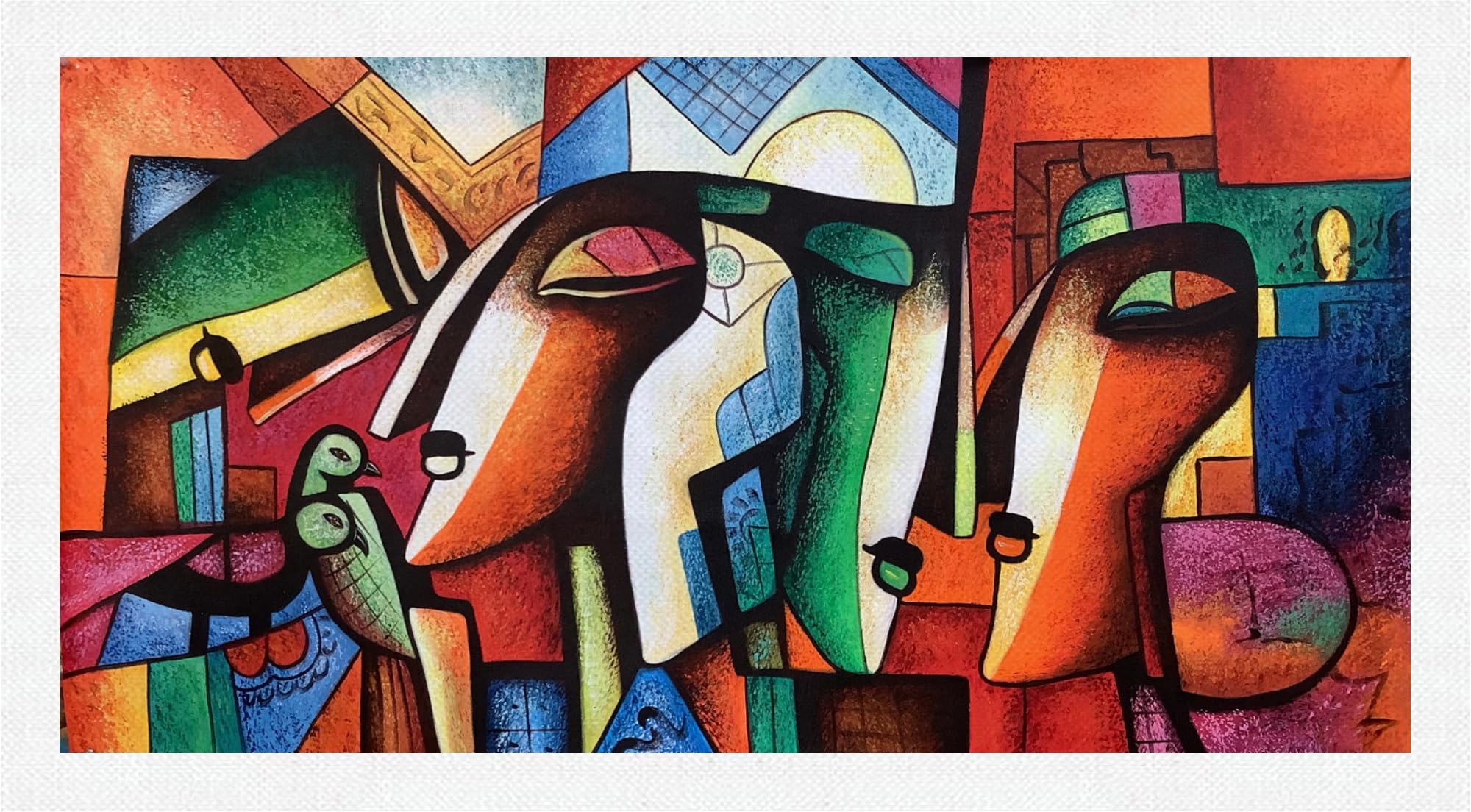 Modern Art Canvas Painting