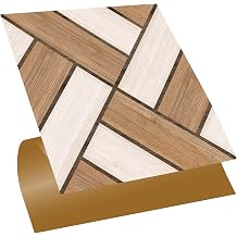 Tink Kendinden Yap kanl  Fayans  kartmas , Zemin Duvar Kaplama, Yap kanl  Fayans Kaplama PVC Karo Ah ap 013 Desenli 30x30 cm 4 Adet / 0,36 m