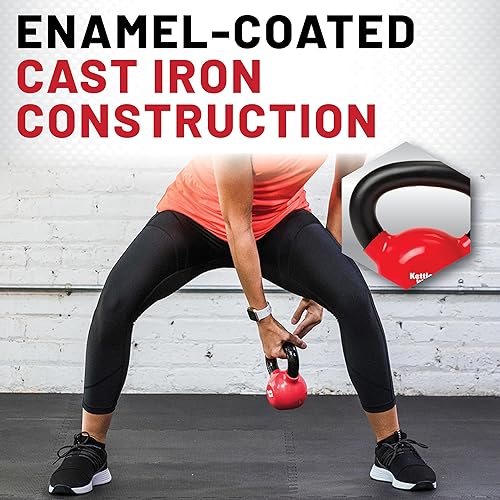 Miniatura 3 de Kettleball Weight para entrenamiento de fuerza, acondicionamiento y fitness