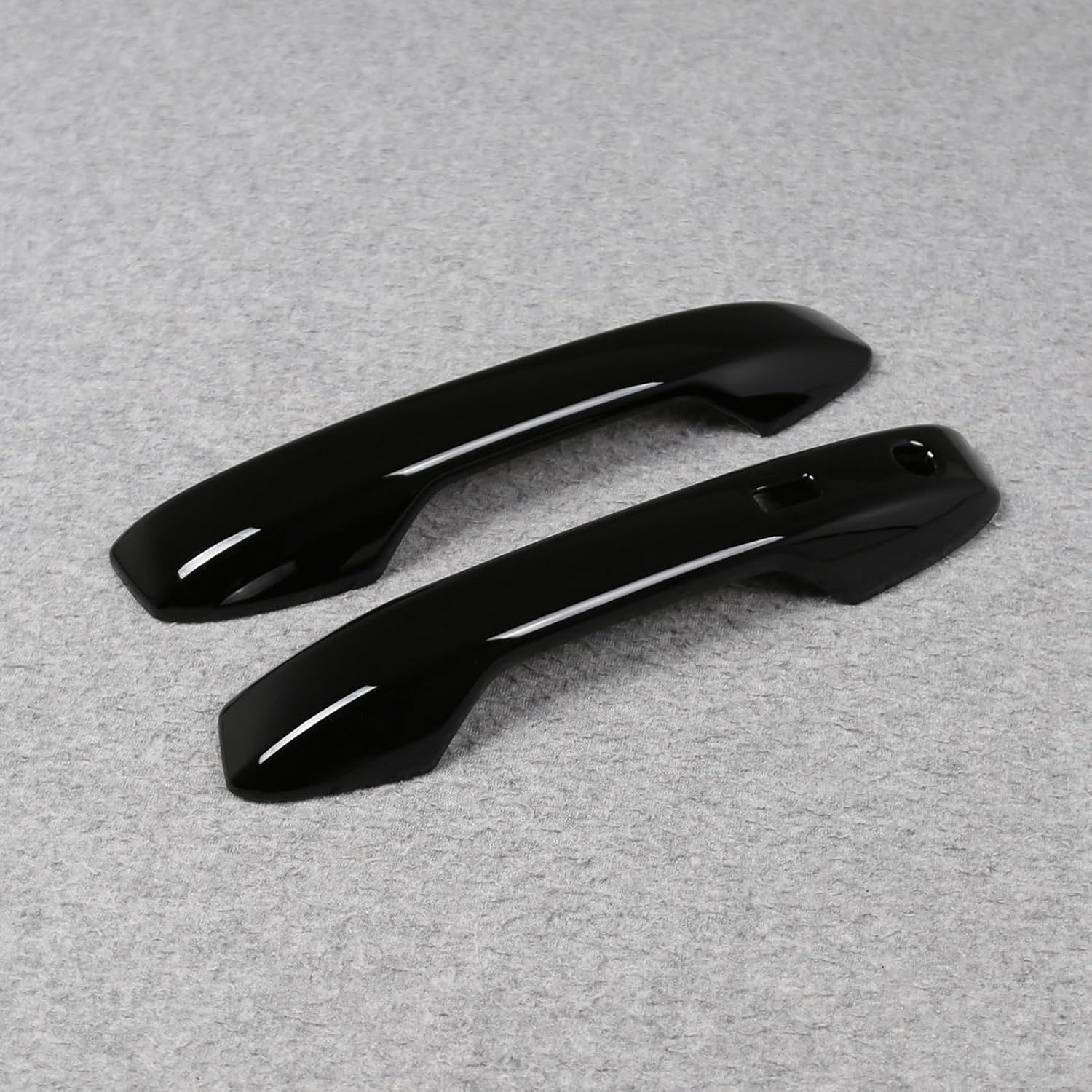 Beautost Fit for Nissan New Kicks 2025 2026 Door Handle Cover Trims ABS with keyless Entry System (Carbon Fiber Black)