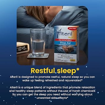 Alteril Natural Sleep Aid Fast Acting Softgels 30ct