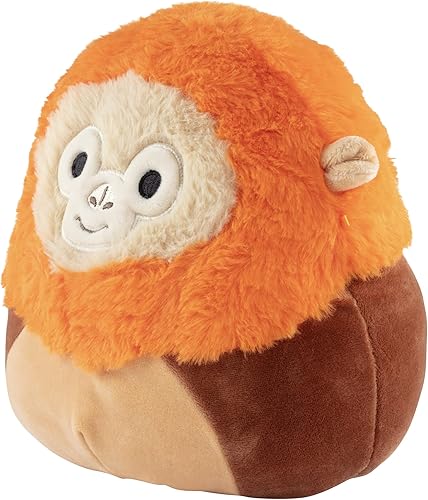 Miniatura 2 de Squishmallows Peluche oficial de Kellytoy de Robb The Orangutan de 8 pulgadas, lindo y suave, gran regalo para niños