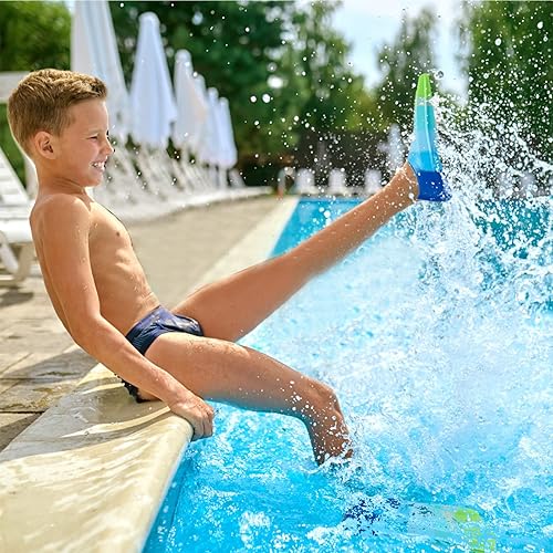 Miniatura 3 de Aletas de natación para niños, aletas cortas para jóvenes, aletas de entrenamiento de natación para natación de regazo, para niños y niñas