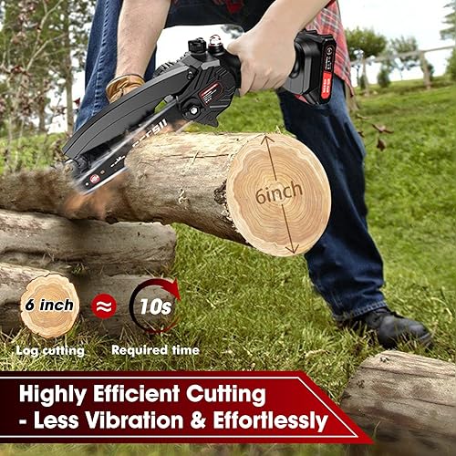 Miniatura 3 de Kit de mini motosierra de 6 pulgadas  afilador de motosierra