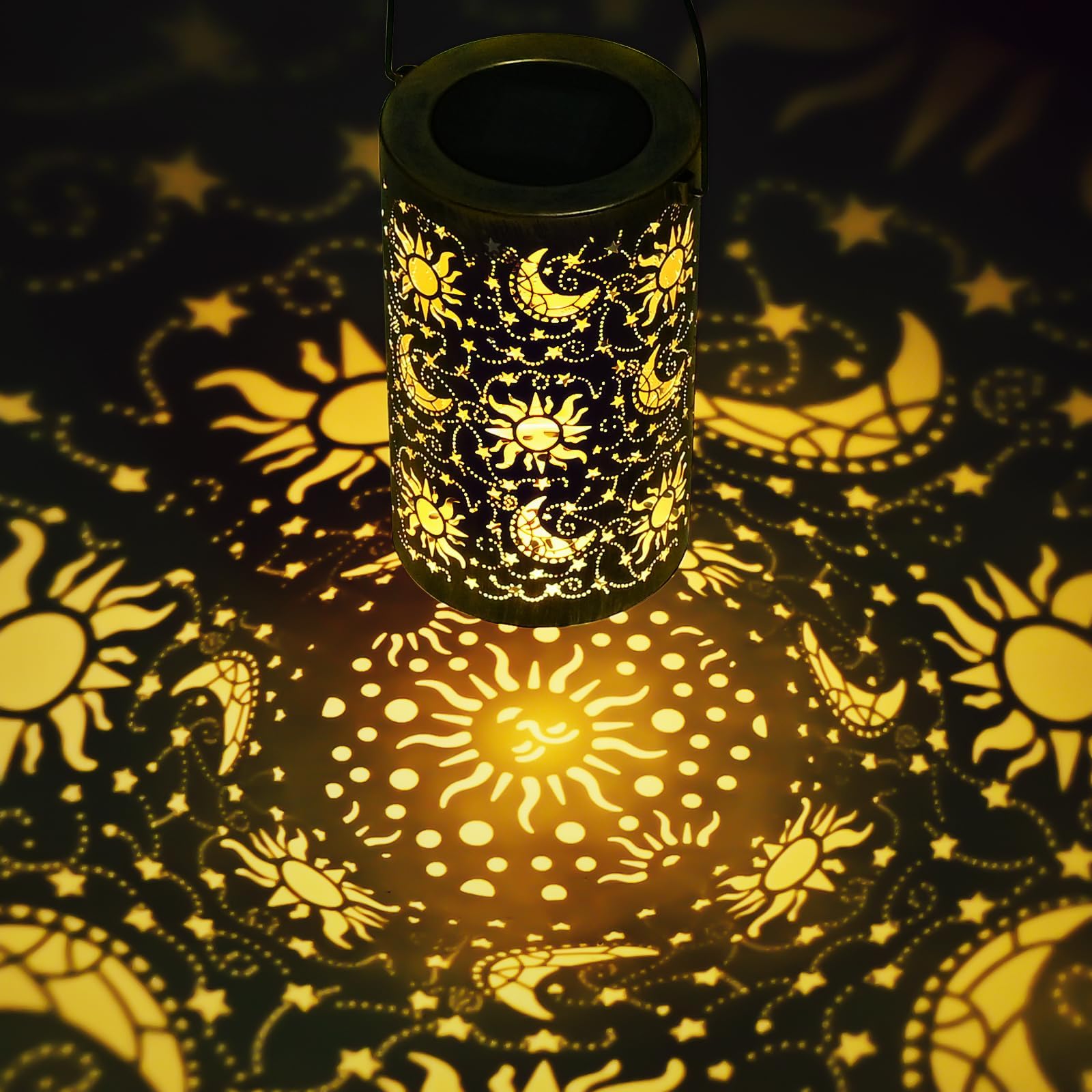 Lampada Solare Da Esterno Per Giardino Sospesa, 2 Pezzi Lanterna Solare Da Esterno Con Lampadina LED, IP65 Impermeabile Metallo Luce Solare Da Esterno | Leroy Merlin - Foto 11