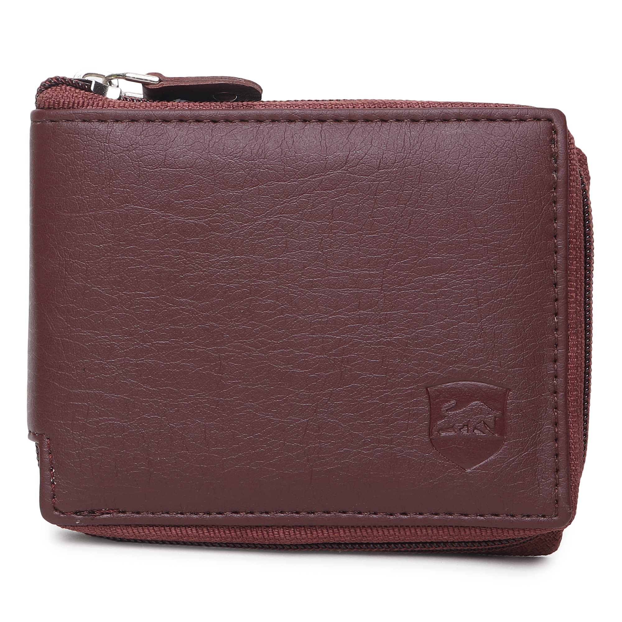 samtroh Men Casual, Ethnic, Evening/Party, Formal, Travel, Trendy Tan Artificial Leather Wallet (4 Card Slots) (Brown)-picture-33