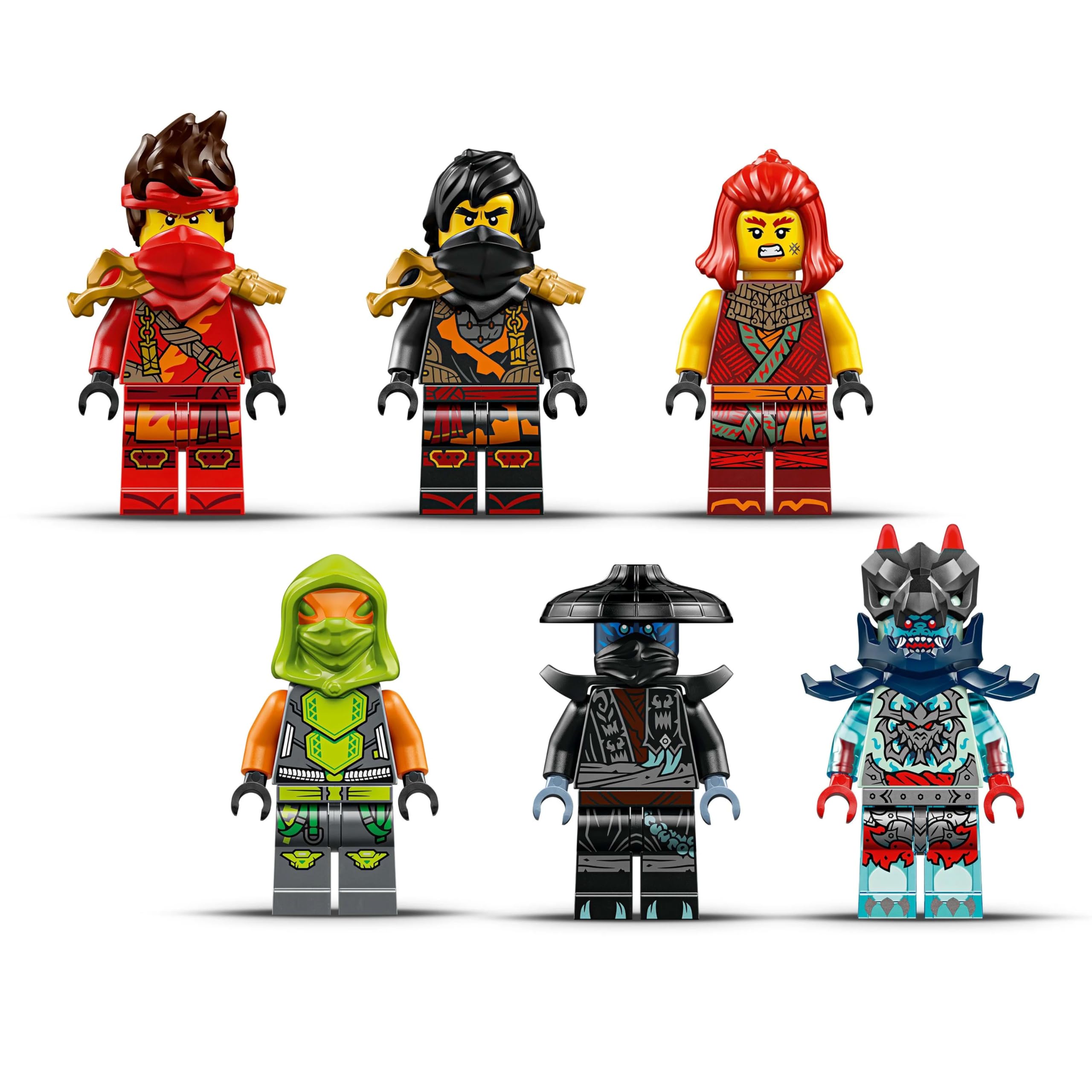 LEGO NINJAGO Pojazd bojowy ninja 71844 | pojazd ninja, zabawka akcji, prezent dla chłopca i dziewczynki 8+, misja ninja, 561 elementów