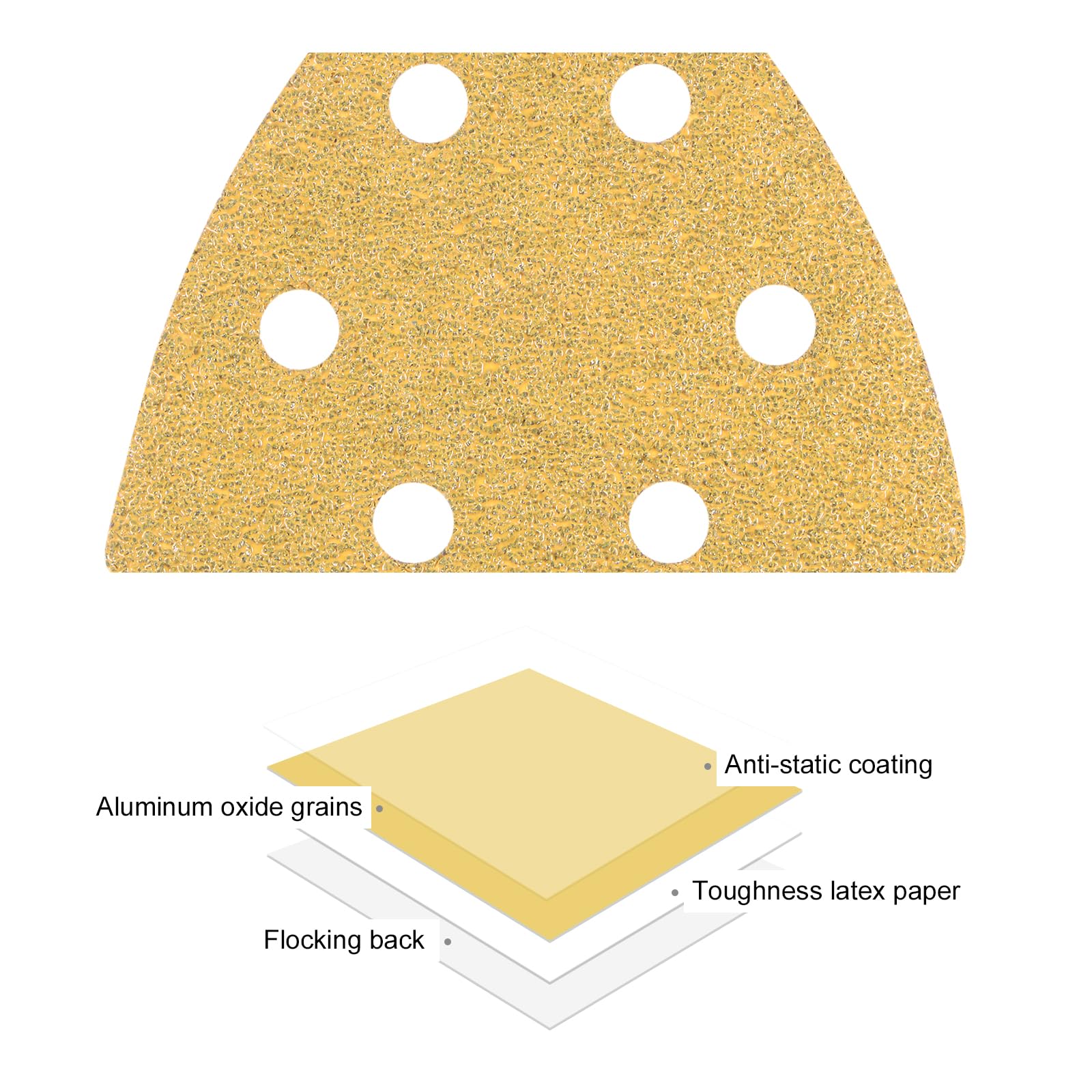 Kozelo 120 Feuilles De Papier De Verre Pour Ponceuse à Souris - [320