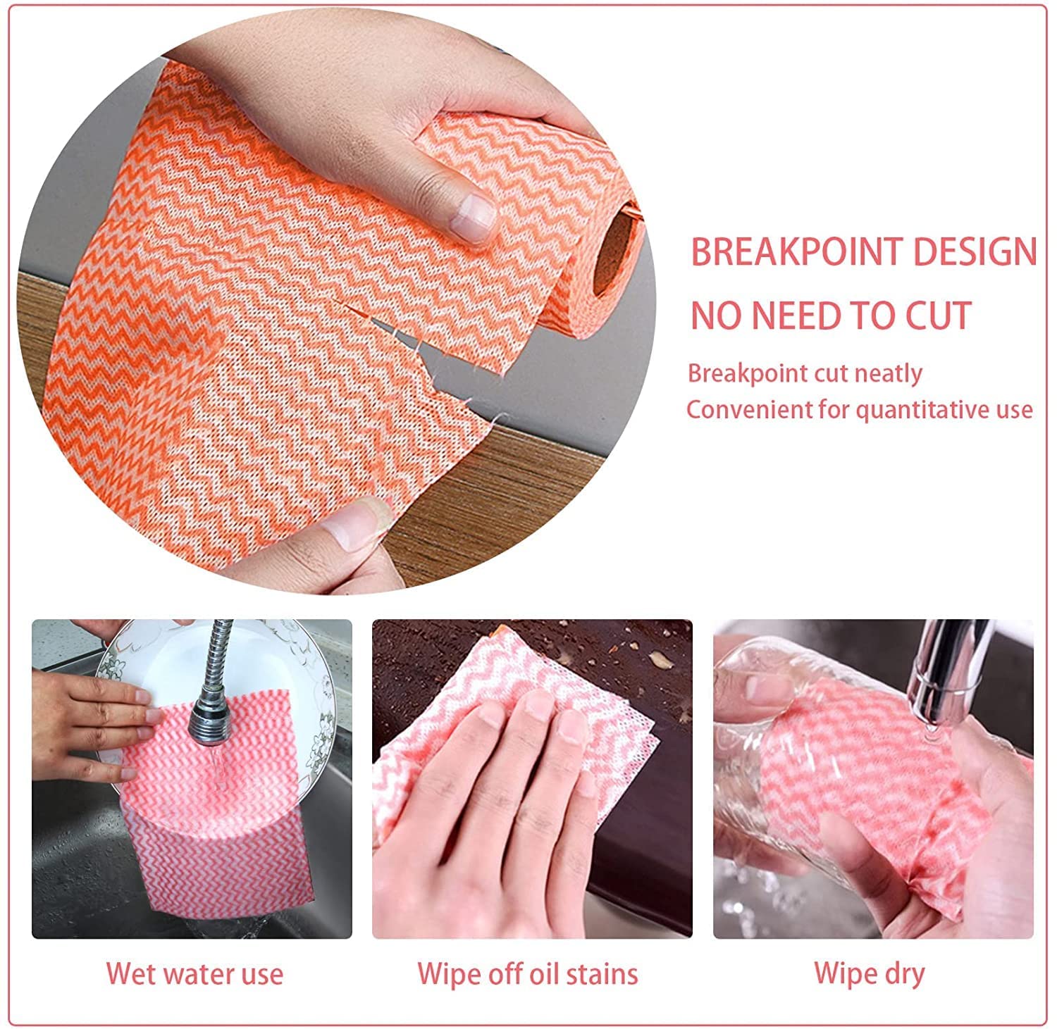 STARDOM MART Kitchen Roll Tissue roll reusable towel wipes 3ply Origami paper Towels tissues rolls for cleaning and kitchen PACK OF 2 2