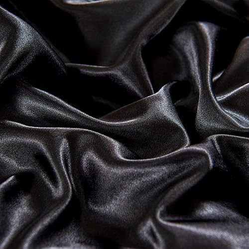 Vista 66 de HOdo Home Funda de edredón de satén, tamaño Queen, 3 piezas, funda de edredón similar a la seda, ultra suave y transpirable, juego de ropa de cama