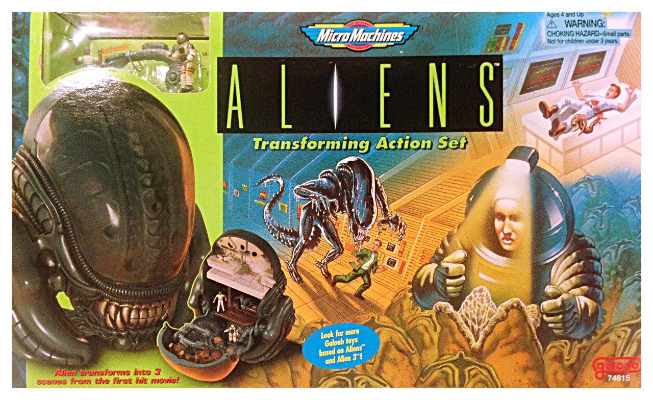 Micro Machines Aliens Transforming Action Set : Amazon.com.au