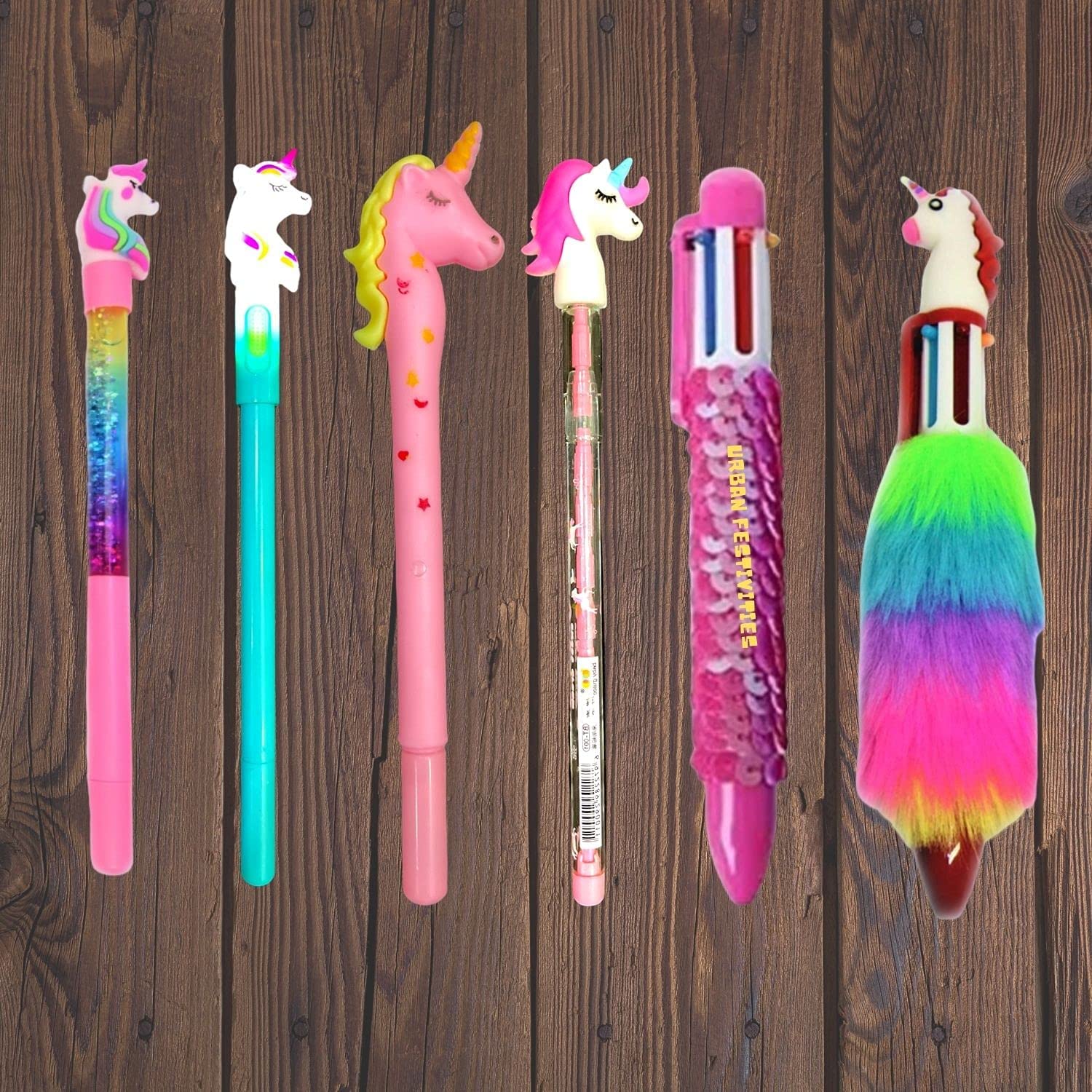Taufa Villa 6 x Unicorn Pen| unicorn pencil| unicorn stationary | Unicorn Combo Set for Girls Kids (Design & Colors As Per Stock Availability) unicorn|Quirky Unicorn pen pencil (B09KGZNTFD) Amazon Price History, Amazon Price Tracker