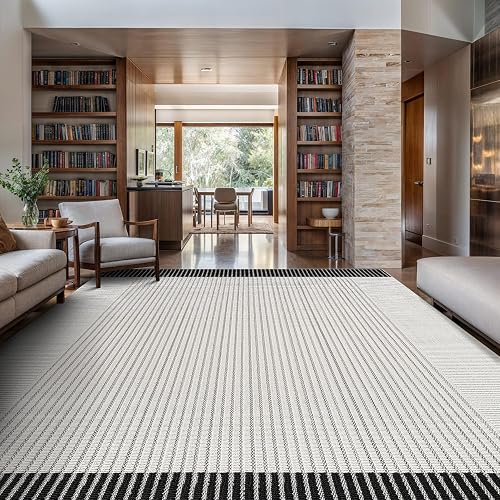 Luul Home Modern Micro Loop Indoor Area Rugs for Living