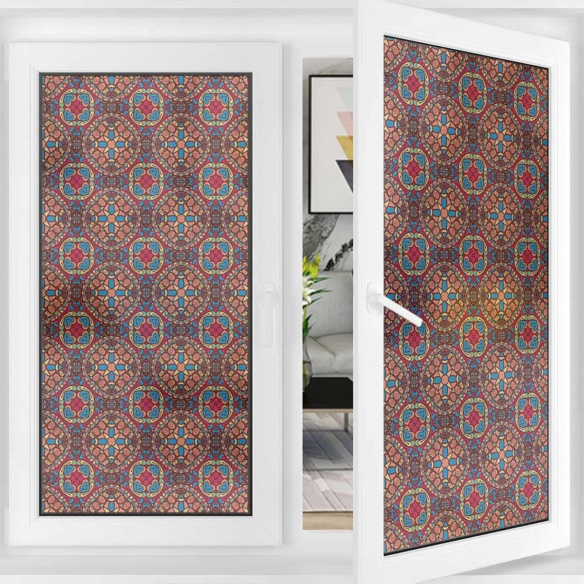 Window Tinting Film for Home Gentle Spring Window Films Static Window Cling Paper