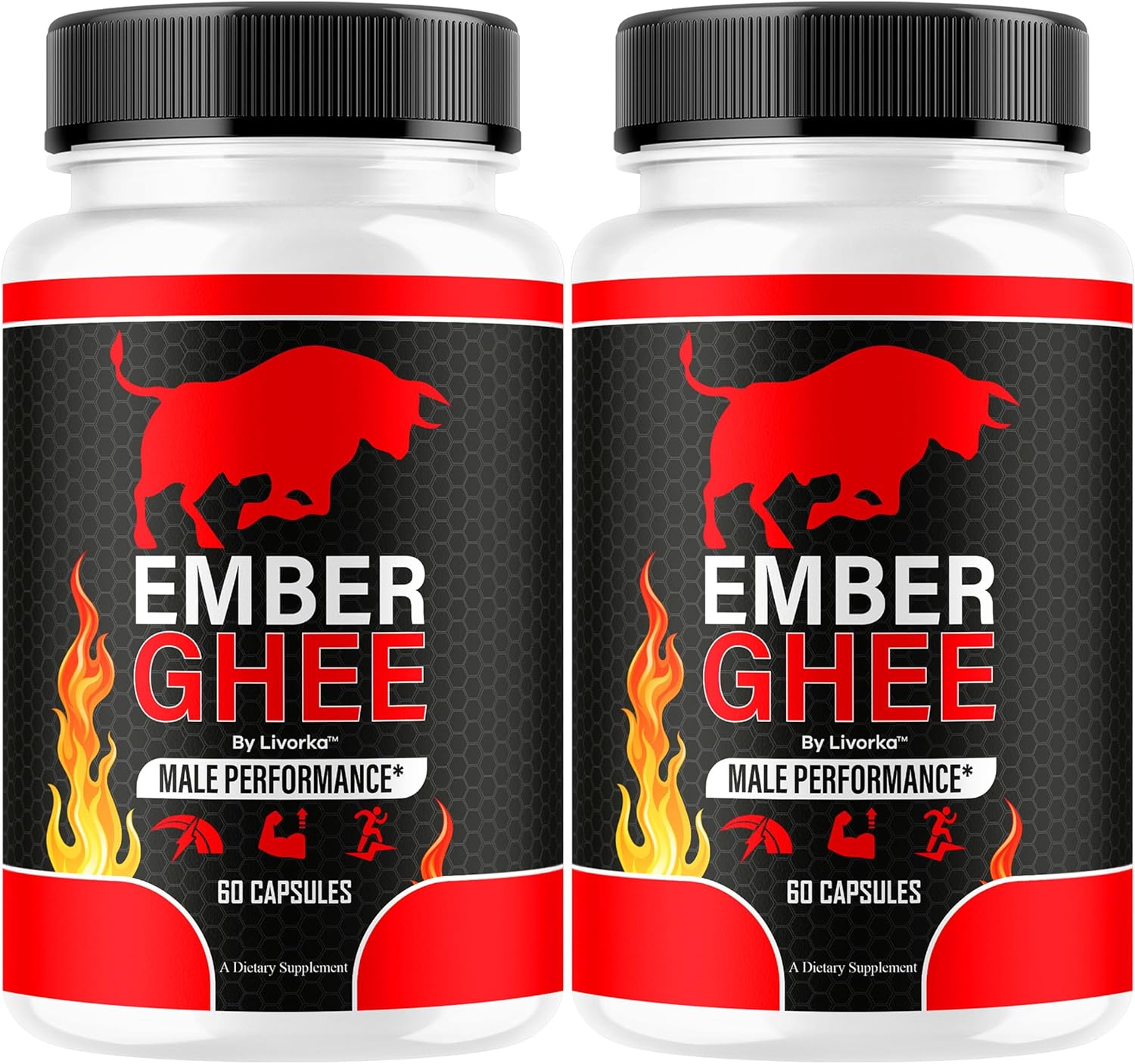 Amazon.com: (2 Pack) Ember Ghee Pills for Men - Official Ember Ghee ...