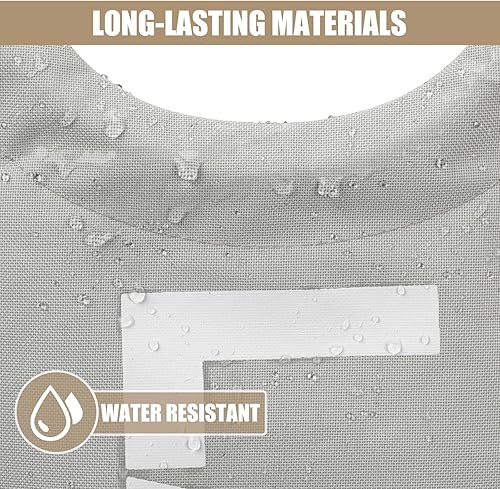 Miniatura 4 de DOKEHOM - Canasta de lavandería grande de 90 litros, bolsa de lavandería plegable, canasta de ropa alta y autónoma, contenedor de lavado plegable